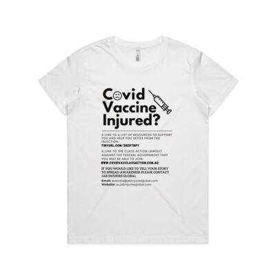 Injured Stories - Womens Tee (Front and Back) Thumbnail