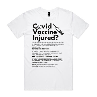 Injured Stories - Mens Tee (Front and Back) Thumbnail