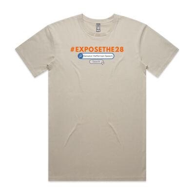 Expose The 28 - Mens Tee (Front and Back) Thumbnail